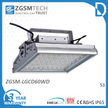 60W IP65 impermeável luz LED Industrial com 3 anos de garantia